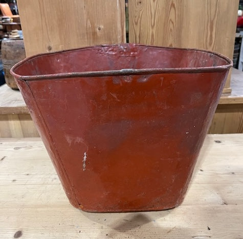 Rustic Metal Bucket    #6116