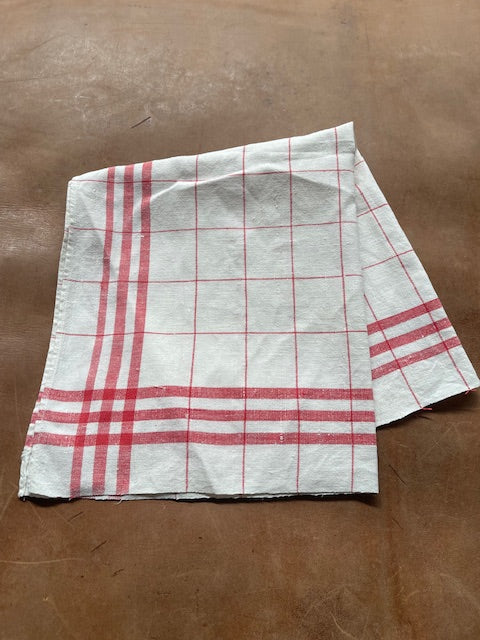 Vintage European Linen Tea Towel  #7050