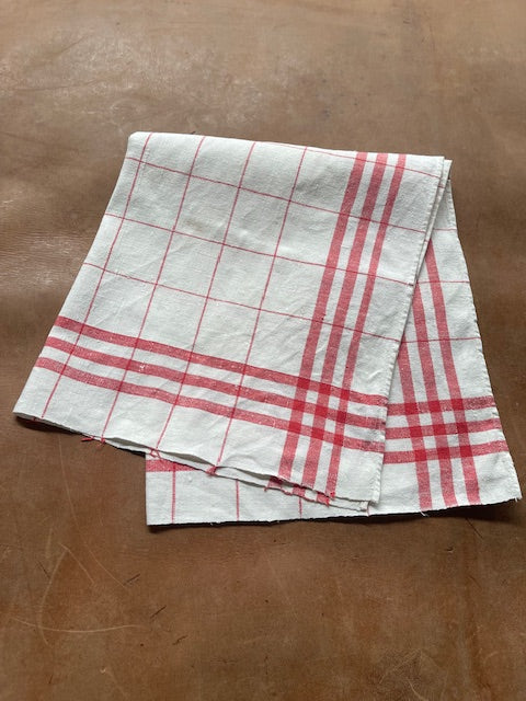 Vintage European Linen Tea Towel  #7050