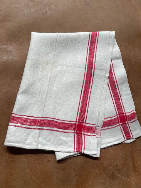 Vintage European Linen Tea Towel  #7051