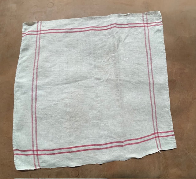 Vintage European Linen Tea Towel  #7057