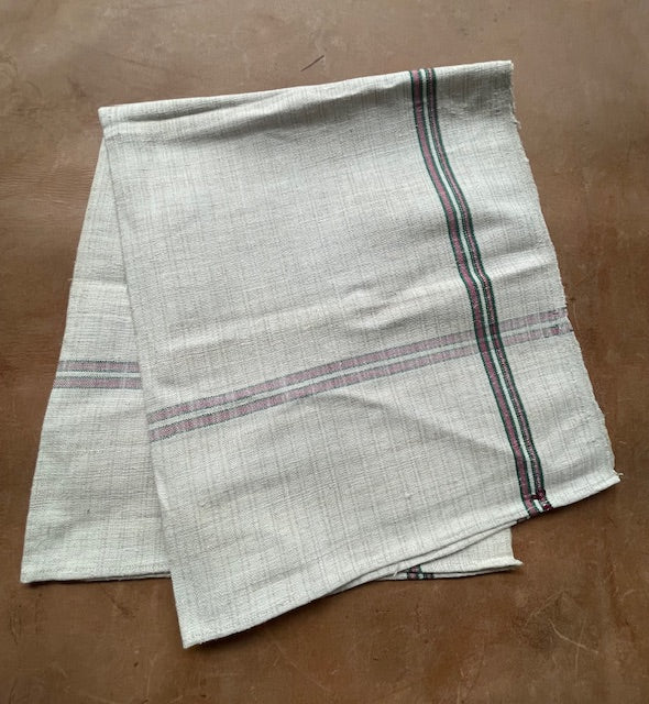 Vintage European Linen Tea Towel  #7061