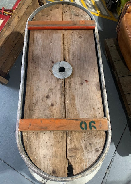 1930s   European Galvanised Bathtub #5837