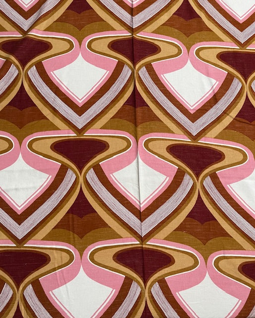 1970s  Curtain/ Fabric  #F878  *Read Info*