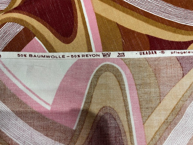 1970s  Curtain/ Fabric  #F878  *Read Info*