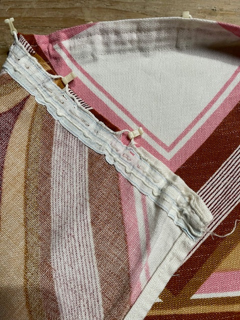 1970s  Curtain/ Fabric  #F878  *Read Info*