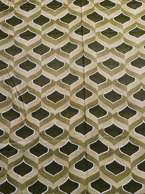 1970s  Curtain/ Fabric  #F881  *Read Info*