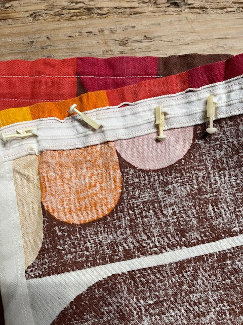 1970s  Curtain/ Fabric  #F882  *Read Info*