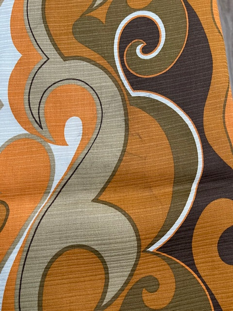 1970s  Curtain/ Fabric  #F883  *Read Info*