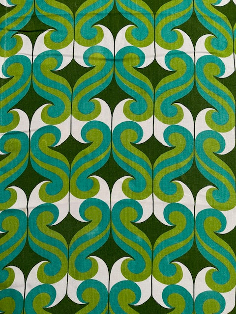 1970s  Curtain/ Fabric  #F884  *Read Info*
