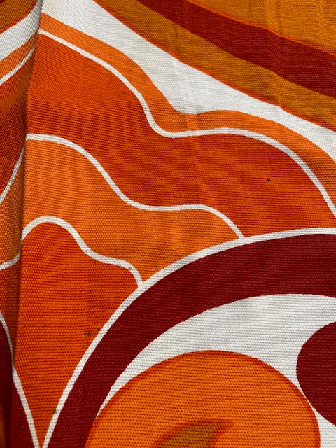 1970s  Curtain/ Fabric  #F885  *Read Info*