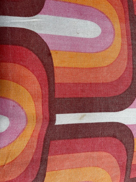 1970s  Curtain/ Fabric  #F887  *Read Info*