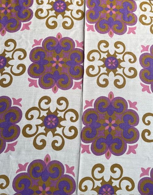 1970s  Curtain/ Fabric  #F889  *Read Info*