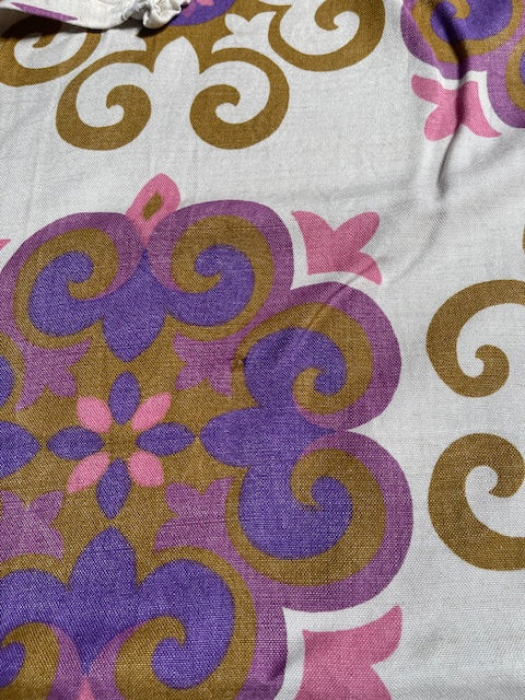 1970s  Curtain/ Fabric  #F889  *Read Info*