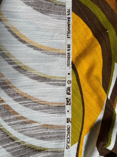 1970s  Curtain/ Fabric  #F895  *Read Info*