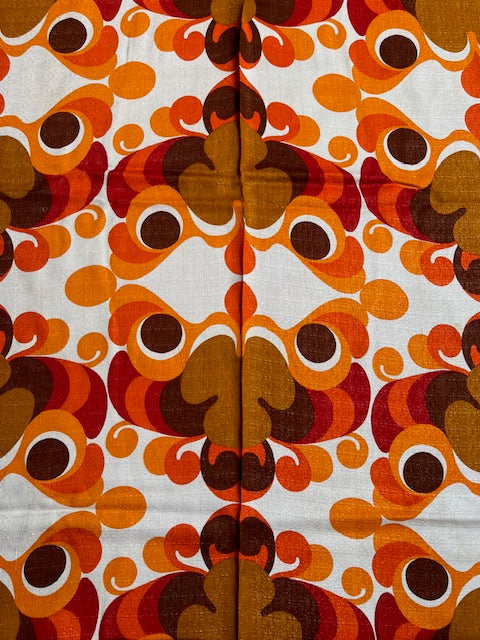 1970s  Curtain/ Fabric  #F897  *Read Info*