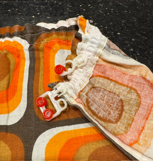 1970s  Curtain/ Fabric  #F1240  *Read Info*