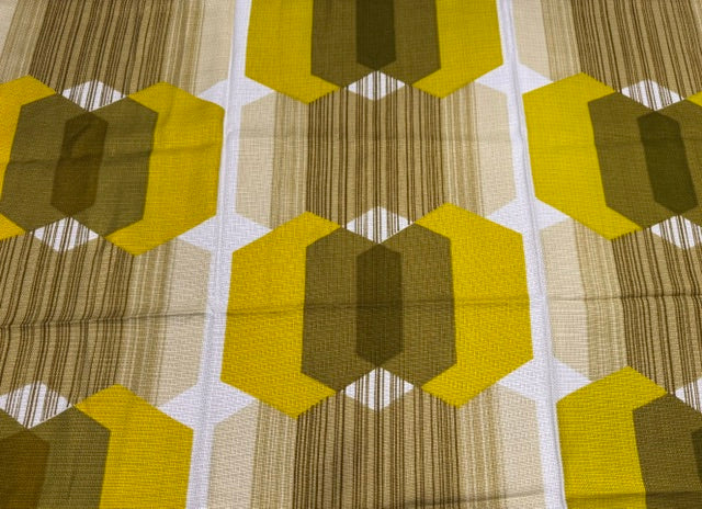 1970s  Curtain/ Fabric  #F1242  *Read Info*