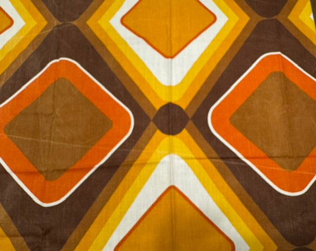 1970s  Curtain/ Fabric  #F1243  *Read Info*