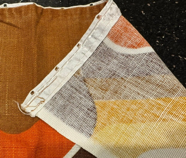 1970s  Curtain/ Fabric  #F1243  *Read Info*