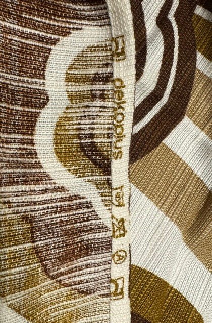1970s  Curtain/ Fabric  #F1245  *Read Info*