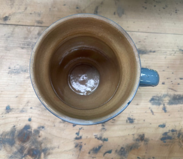 Vintage Hungarian  Glazed Ceramic Small Jug  #7081