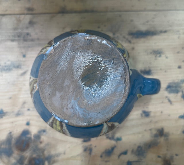 Vintage Hungarian  Glazed Ceramic Small Jug  #7083