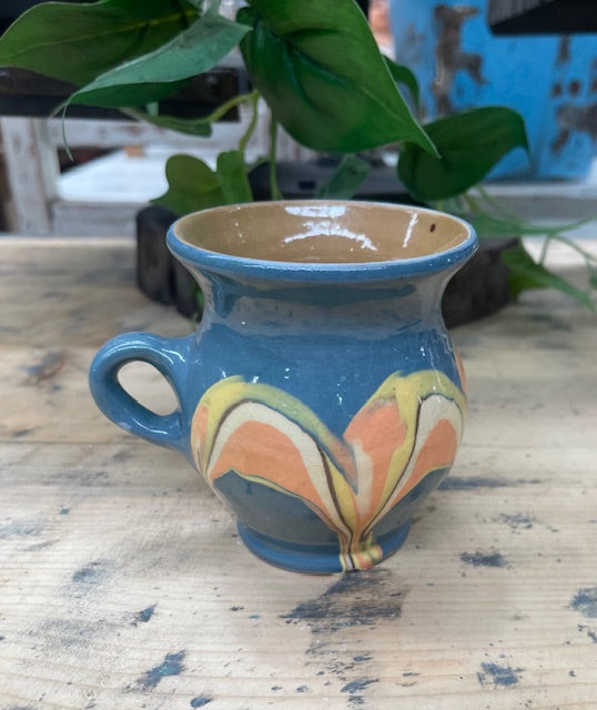 Vintage Hungarian  Glazed Ceramic Small Jug  #7083