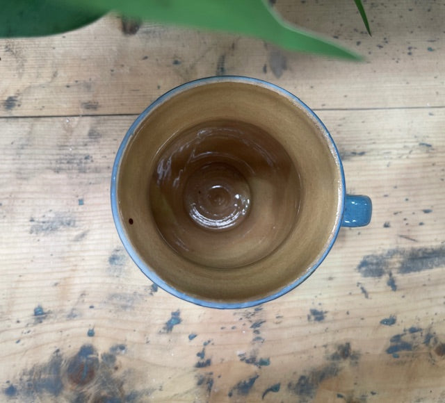 Vintage Hungarian  Glazed Ceramic Small Jug  #7083