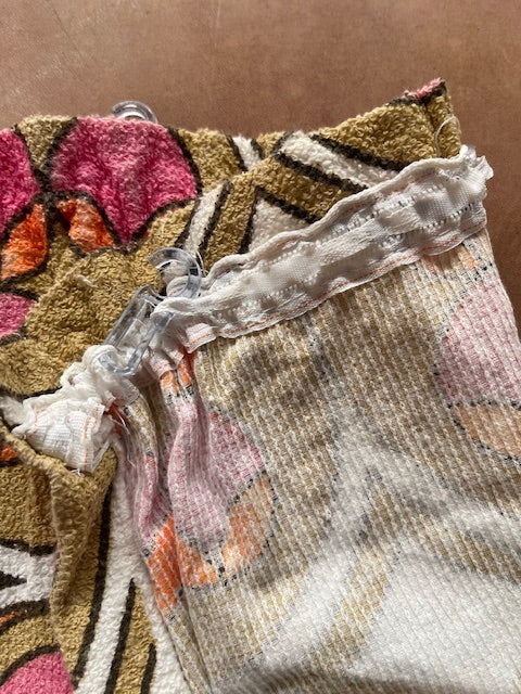 Vintage  Terry Towelling Curtain/ Fabric  #F926. *Read info*