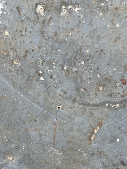 Rustic 1940s  Galvanized  Kids Bath Tub #7086