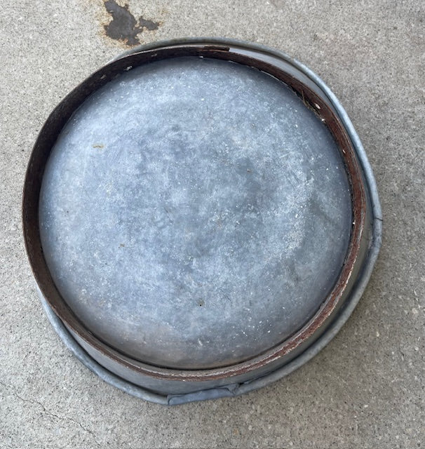 Rustic 1940s  Galvanized  Kids Bath Tub #7086