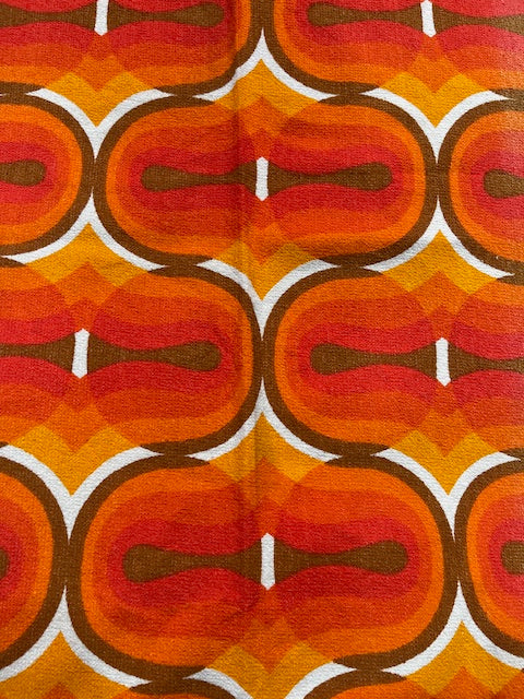 Vintage  Terry Towelling Curtain/ Fabric  #F932  *Read info*