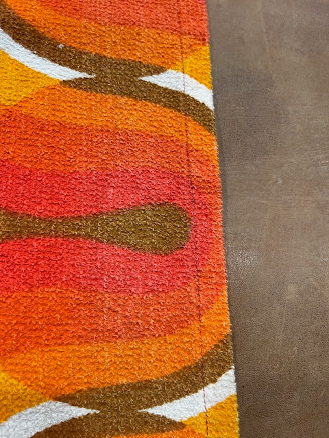 Vintage  Terry Towelling Curtain/ Fabric  #F932  *Read info*