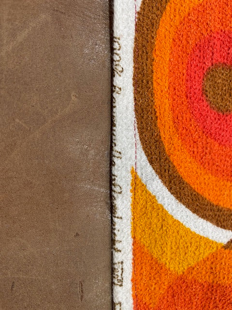 Vintage  Terry Towelling Curtain/ Fabric  #F932  *Read info*