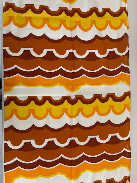 Vintage Curtain/ Fabric  #F501