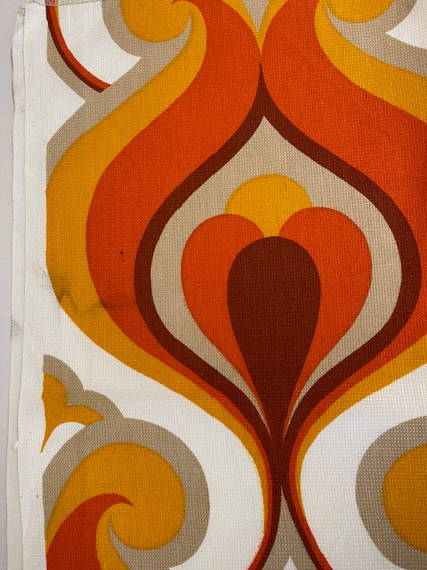 Vintage Curtain/ Fabric  #F511
