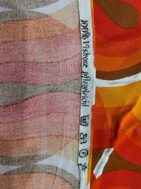 1970s  Curtain/ Fabric  #F941   *Read Info*