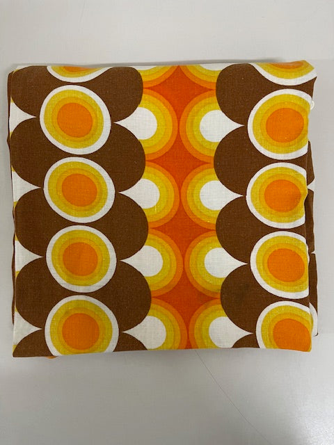 1970s  Curtain/ Fabric  #F523  FREE AUS POSTAGE