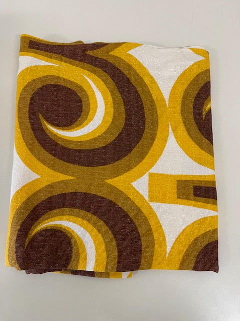 1970s  Curtain/ Fabric  #F524  FREE AUS POSTAGE