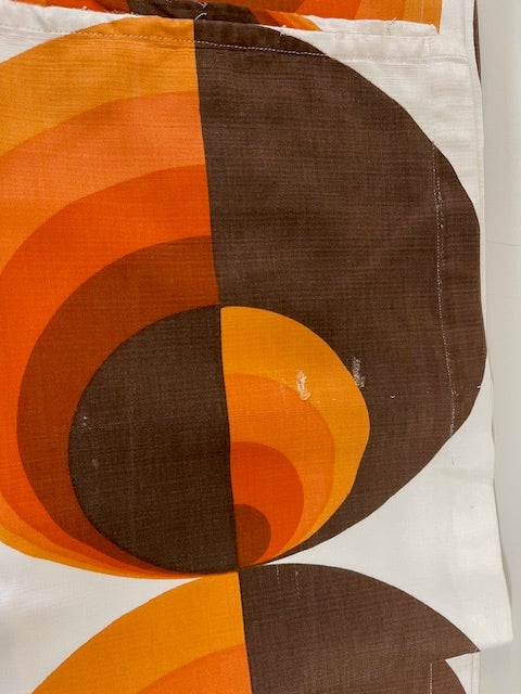 1970s  Curtain/ Fabric  #F527  FREE AUS POSTAGE