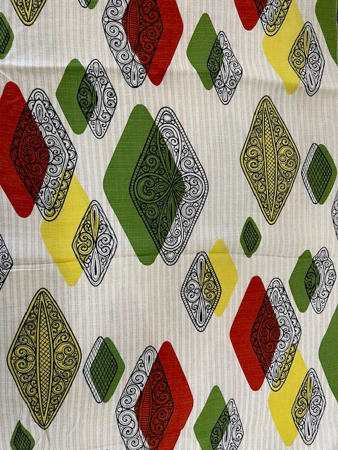 1950s  Curtain/ Fabric  #F533