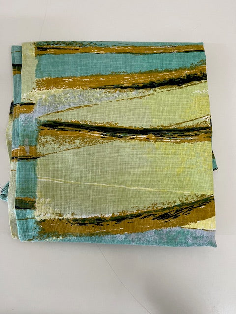 1950s  Curtain/ Fabric  #F535  FREE AUS POSTAGE