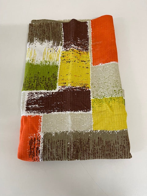 1950s  Curtain/ Fabric  #F537  FREE AUS POSTAGE