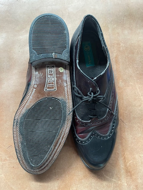 Mens Vintage Italian  Leather  Shoes  #V102