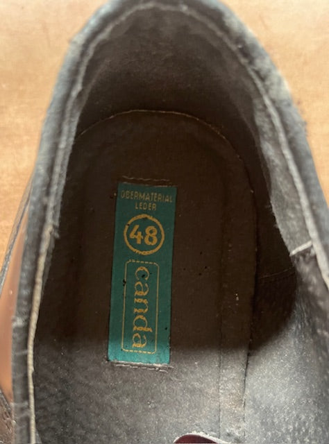 Mens Vintage Italian  Leather  Shoes  #V102