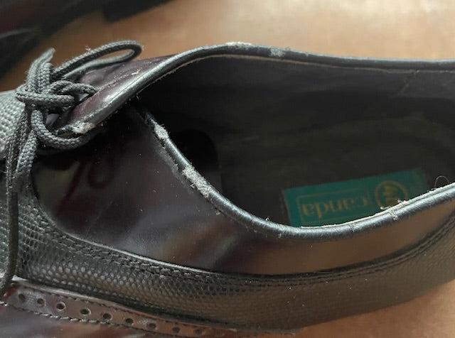 Mens Vintage Italian  Leather  Shoes  #V102