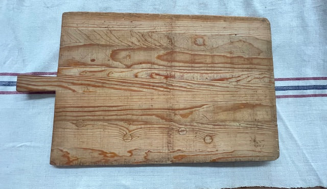 Vintage European Rectangular  Bread Board #7106