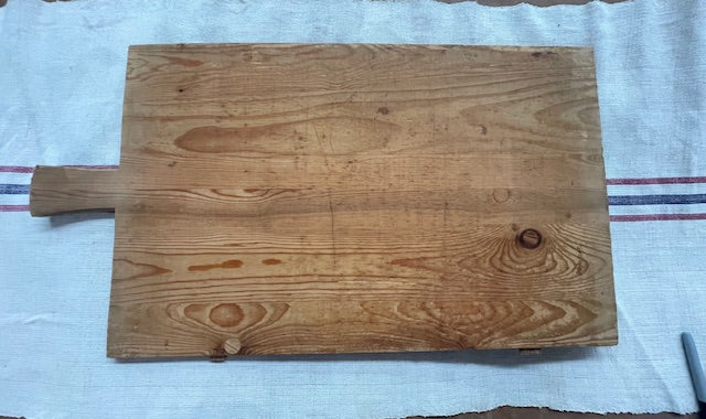 Vintage European Rectangular  Bread Board #7108