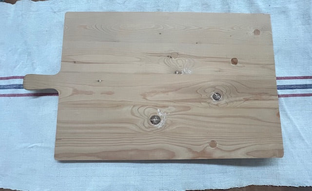 Vintage European Rectangular  Bread Board #7109